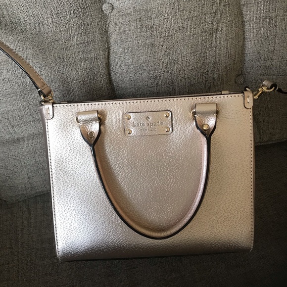 Rose Gold Kate Spade Purse - Picture 2 of 4